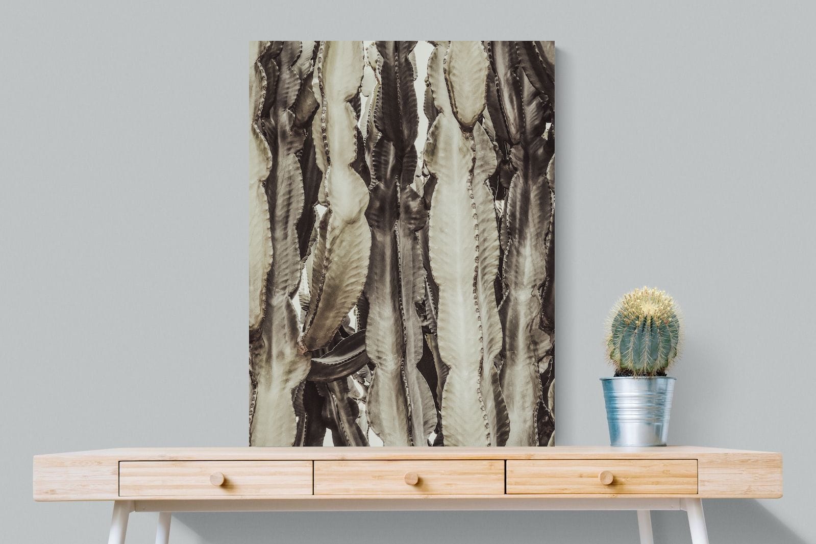 Desert Foliage-Wall_Art-75 x 100cm-Mounted Canvas-No Frame-Pixalot