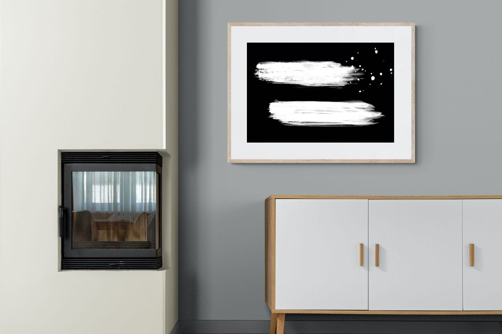 Double-Wall_Art-100 x 75cm-Framed Print-Wood-Pixalot