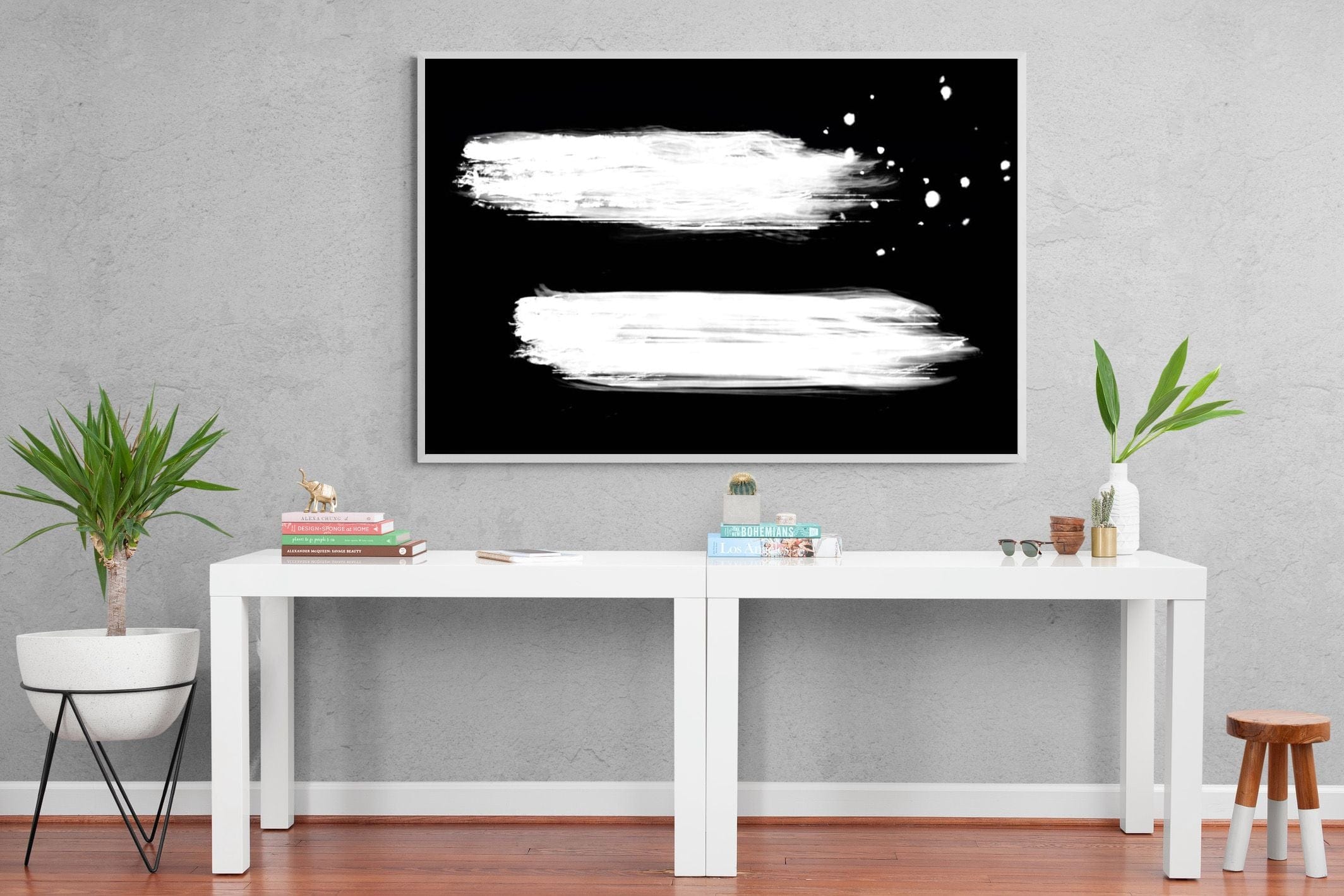 Double-Wall_Art-150 x 100cm-Mounted Canvas-White-Pixalot