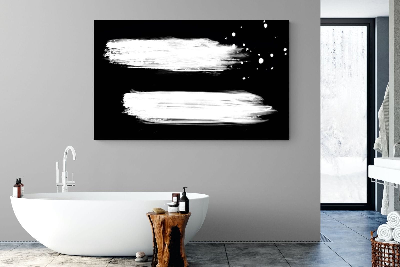 Double-Wall_Art-180 x 110cm-Mounted Canvas-No Frame-Pixalot