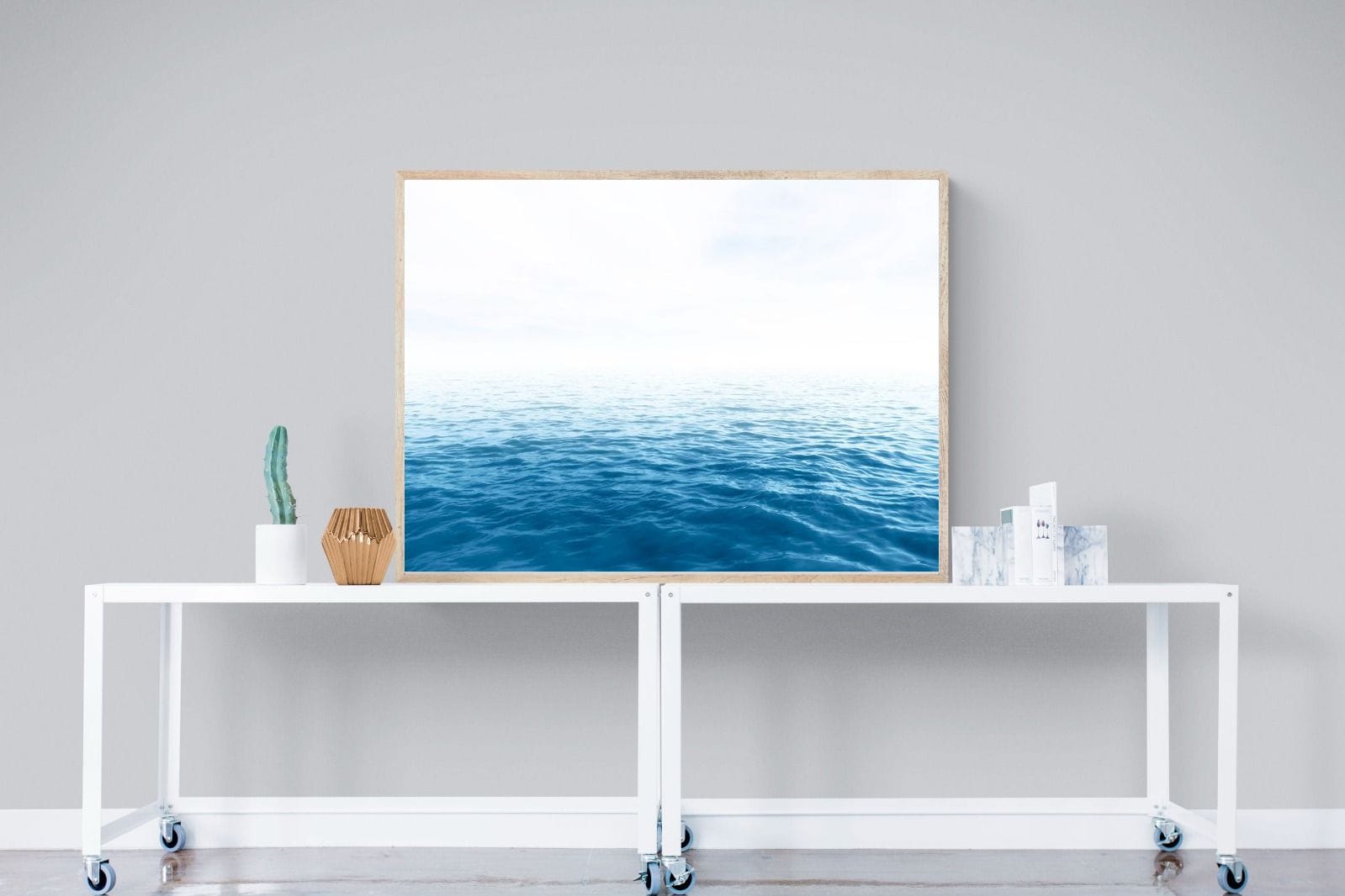 Endless Ocean-Wall_Art-120 x 90cm-Mounted Canvas-Wood-Pixalot