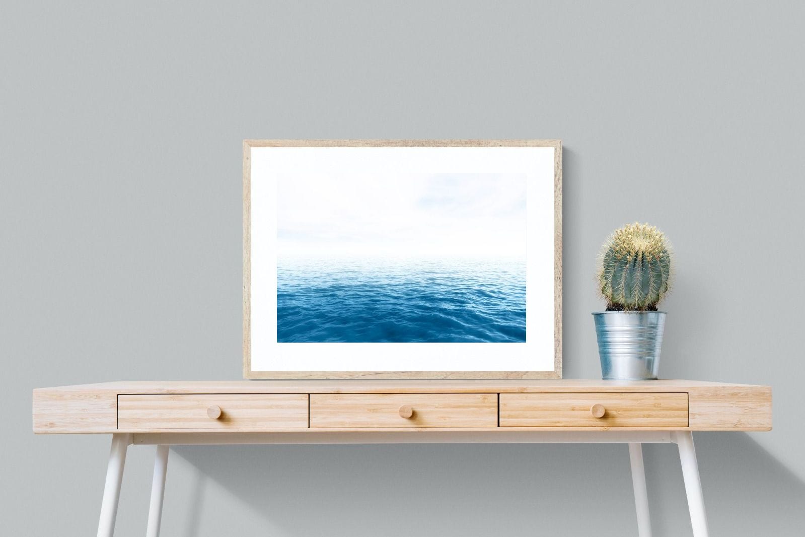 Endless Ocean-Wall_Art-80 x 60cm-Framed Print-Wood-Pixalot