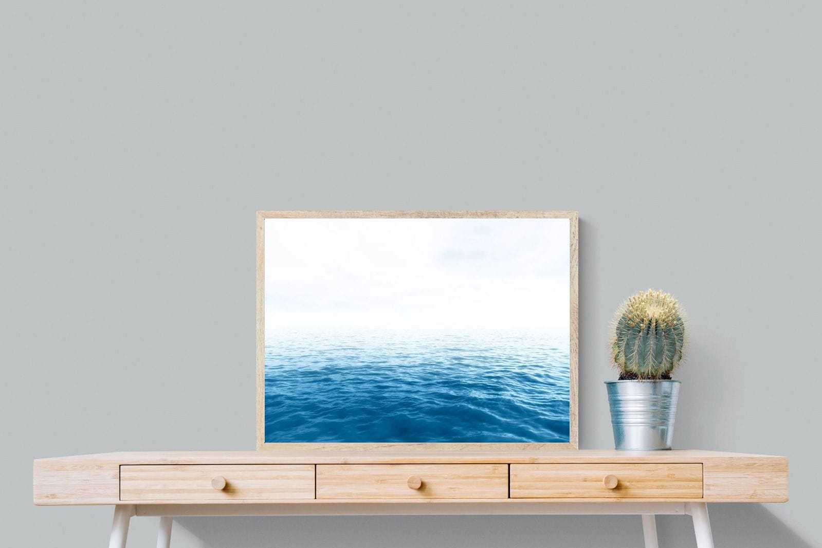 Endless Ocean-Wall_Art-80 x 60cm-Mounted Canvas-Wood-Pixalot
