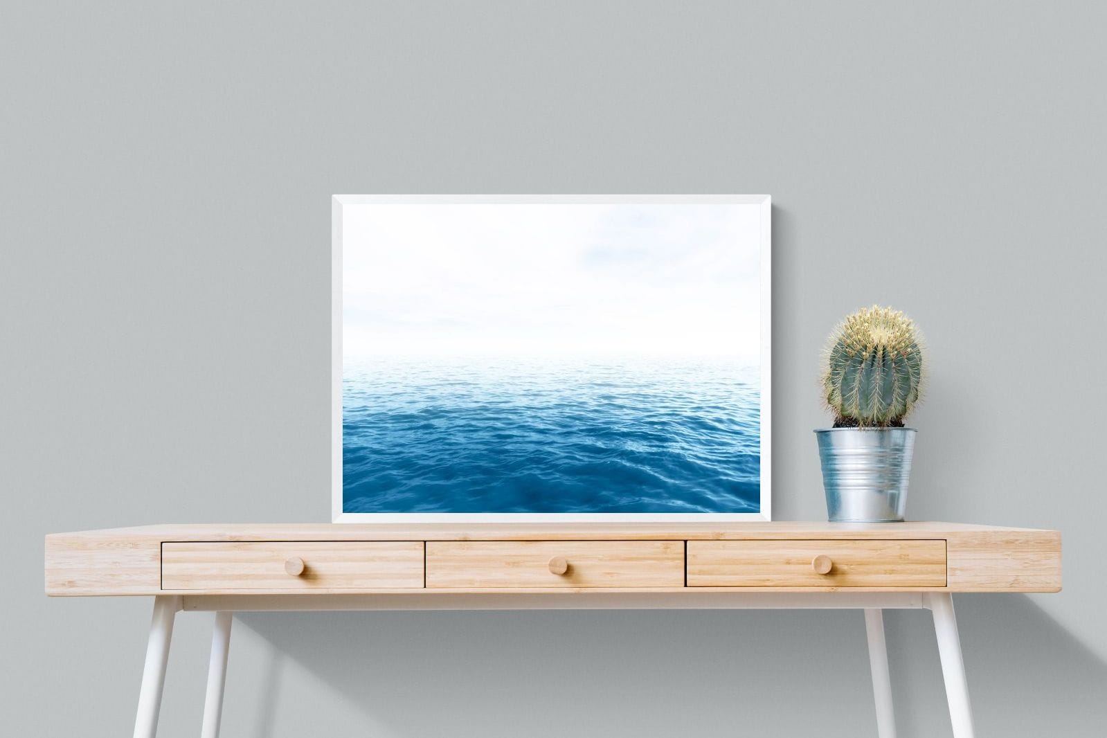 Endless Ocean-Wall_Art-80 x 60cm-Mounted Canvas-White-Pixalot