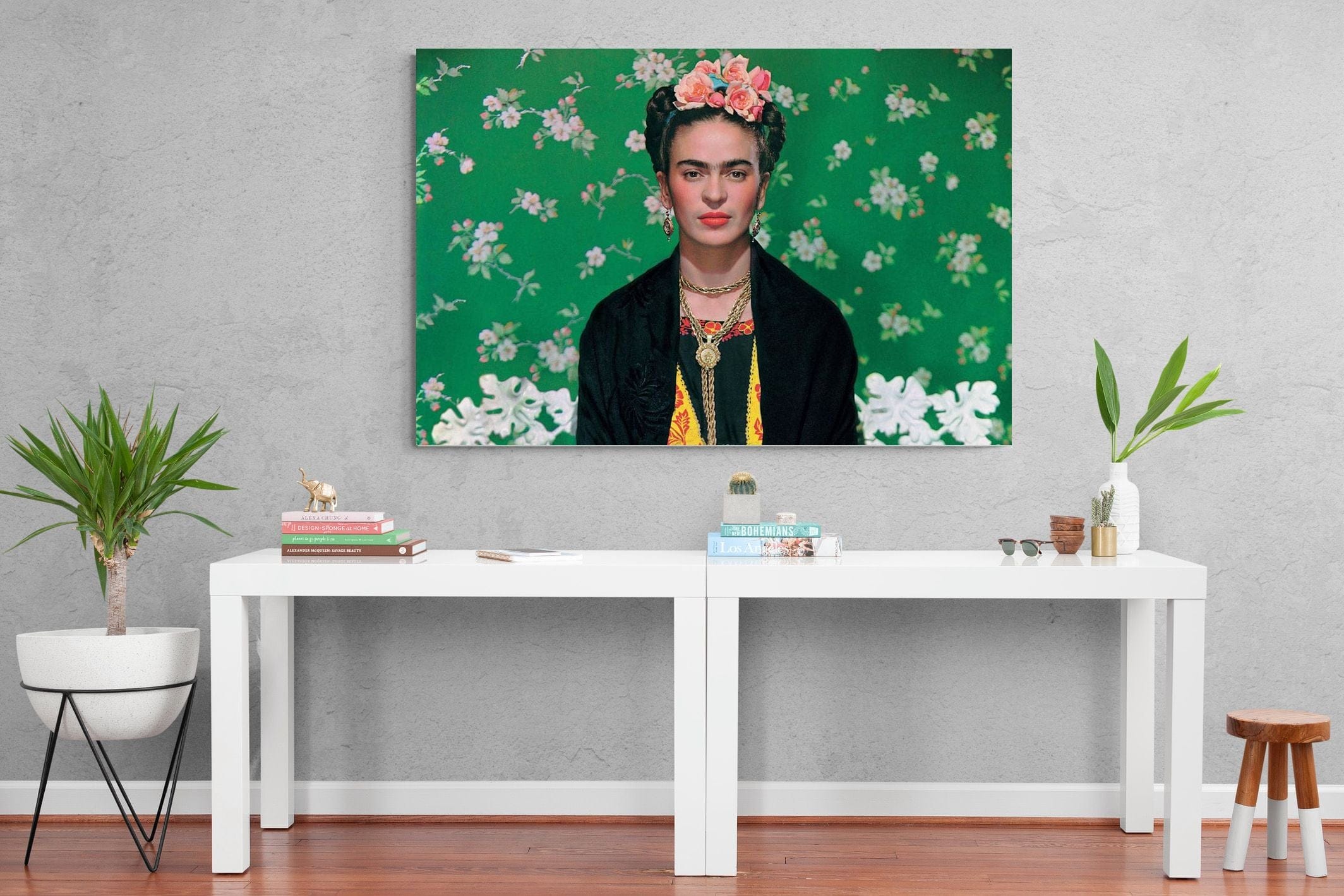 Fabulous Frida-Wall_Art-150 x 100cm-Mounted Canvas-No Frame-Pixalot