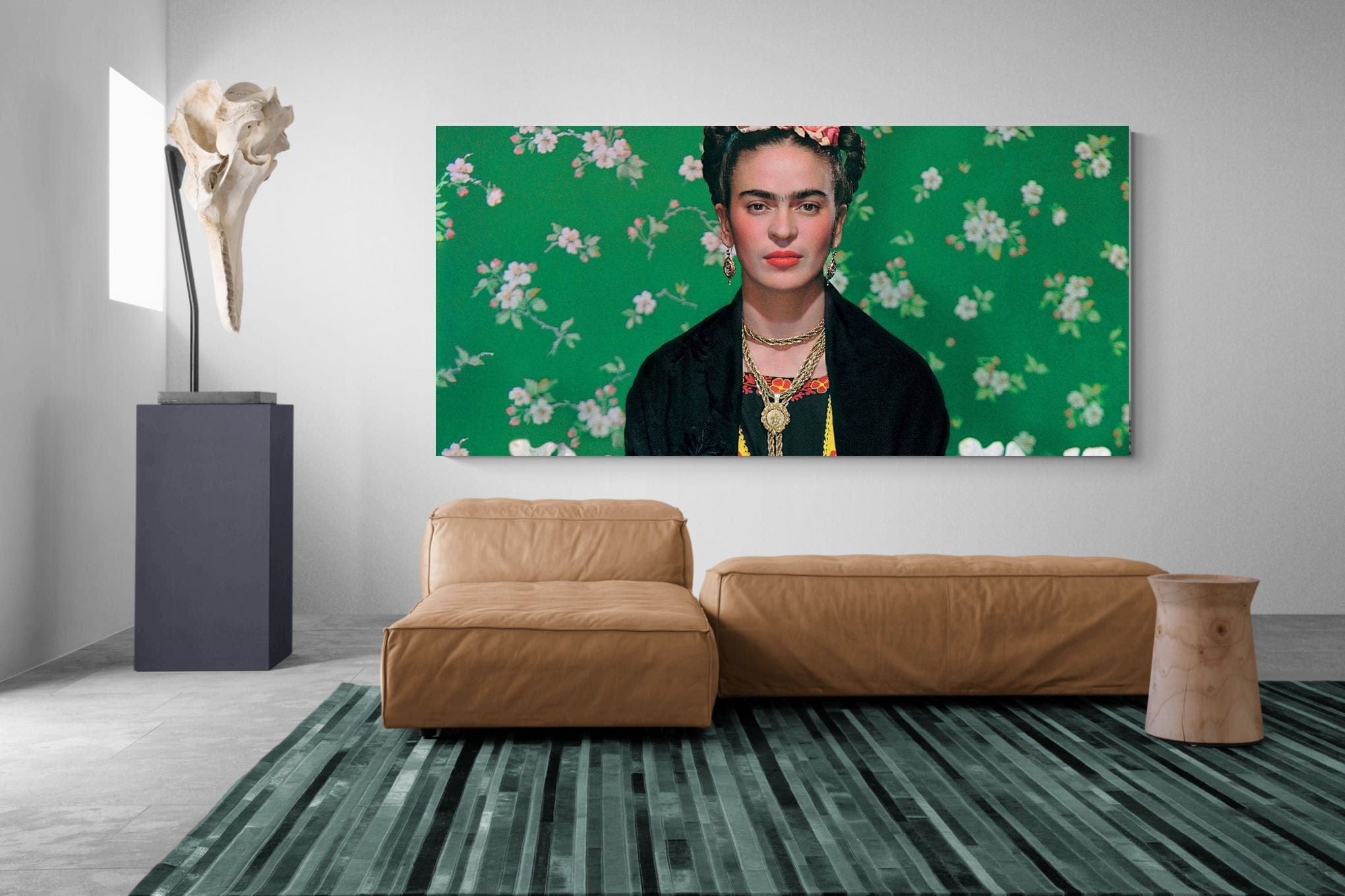 Fabulous Frida-Wall_Art-275 x 130cm-Mounted Canvas-No Frame-Pixalot