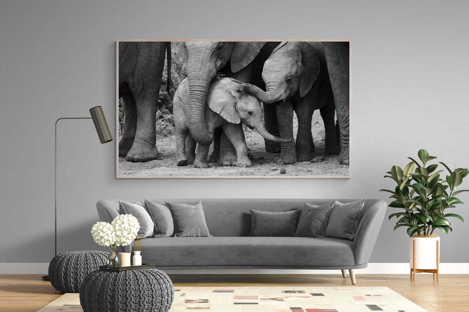 Family Ties-Wall_Art-220 x 130cm-Mounted Canvas-Wood-Pixalot