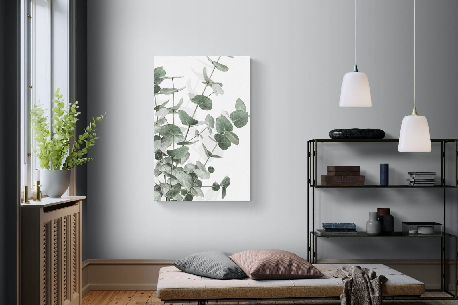 Flourishing Eucalyptus-Wall_Art-100 x 150cm-Mounted Canvas-No Frame-Pixalot