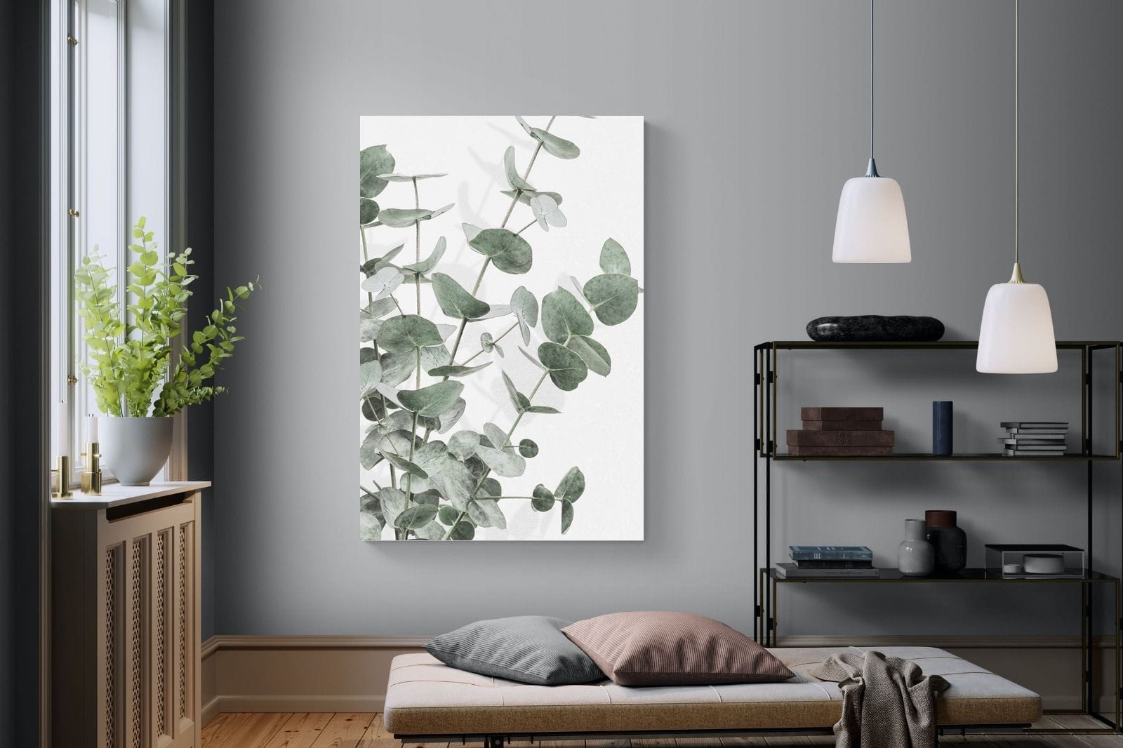 Flourishing Eucalyptus-Wall_Art-120 x 180cm-Mounted Canvas-No Frame-Pixalot