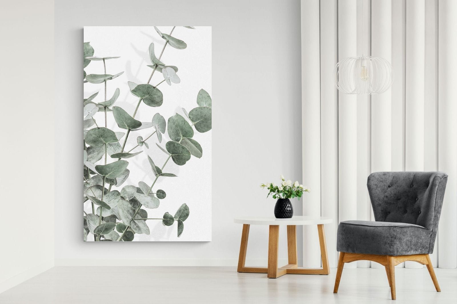 Flourishing Eucalyptus-Wall_Art-130 x 220cm-Mounted Canvas-No Frame-Pixalot
