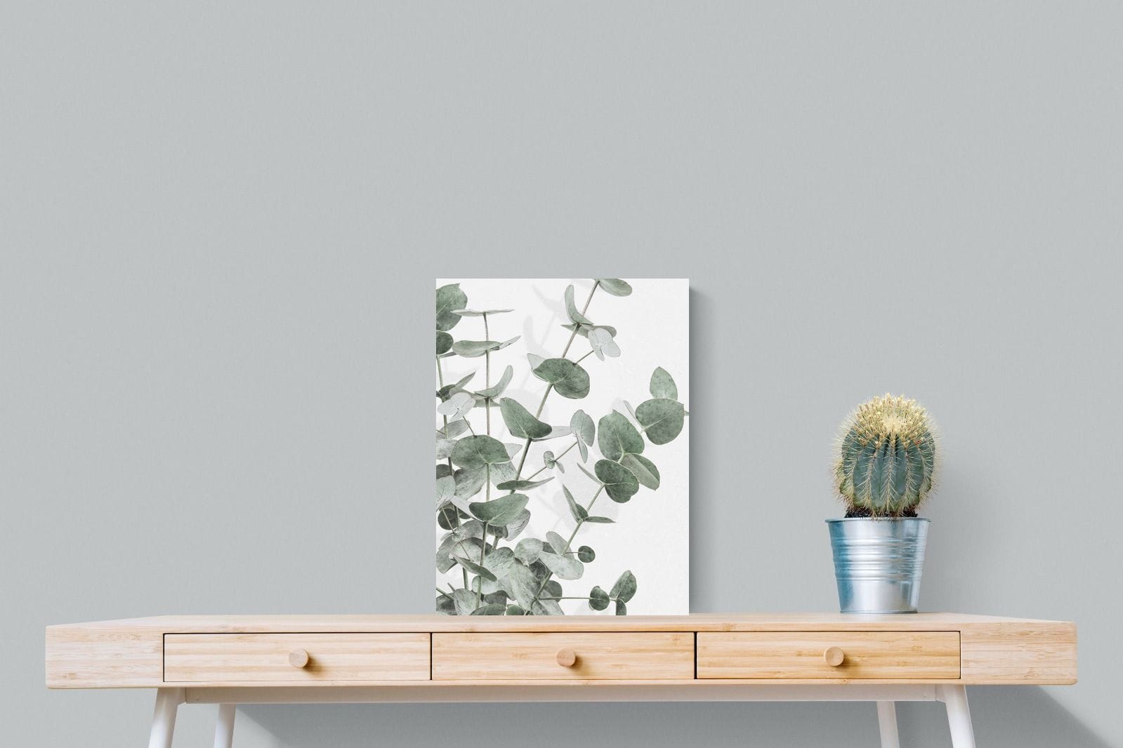 Flourishing Eucalyptus-Wall_Art-45 x 60cm-Mounted Canvas-No Frame-Pixalot