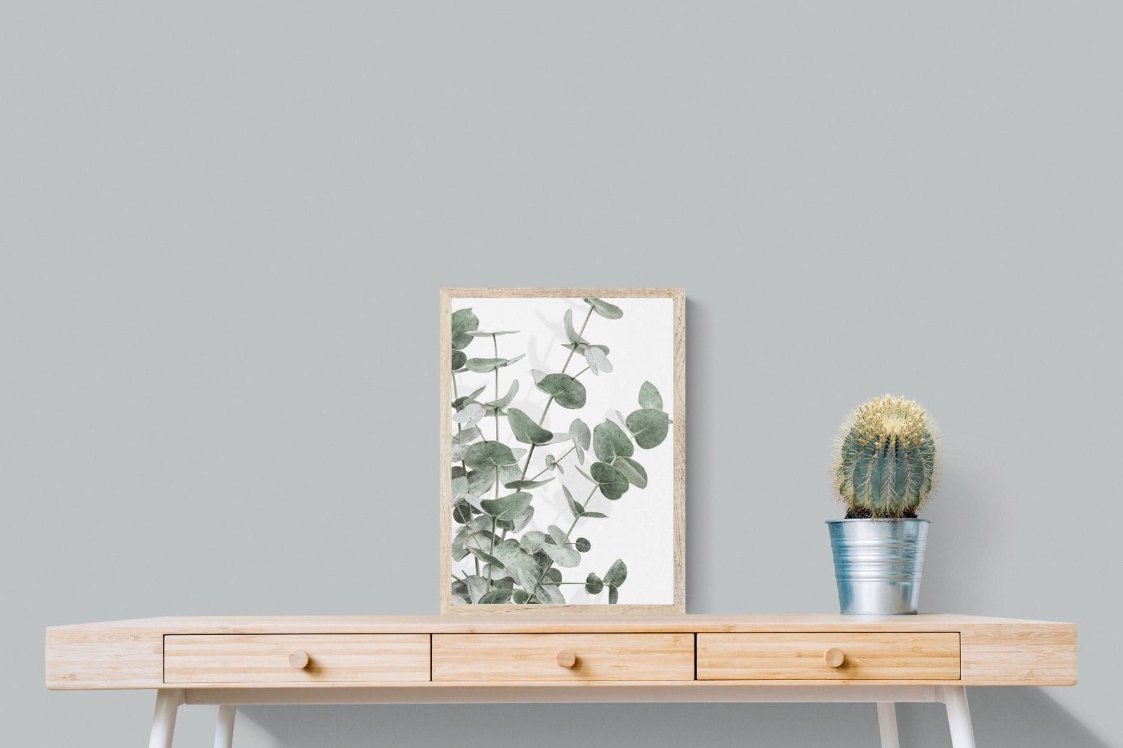 Flourishing Eucalyptus-Wall_Art-45 x 60cm-Mounted Canvas-Wood-Pixalot