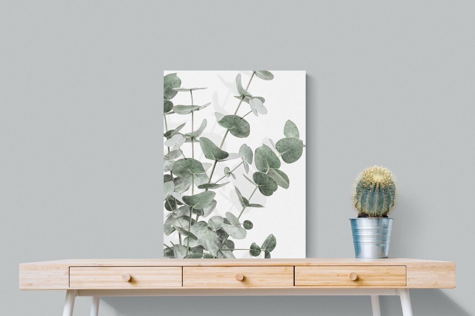 Flourishing Eucalyptus-Wall_Art-60 x 80cm-Mounted Canvas-No Frame-Pixalot