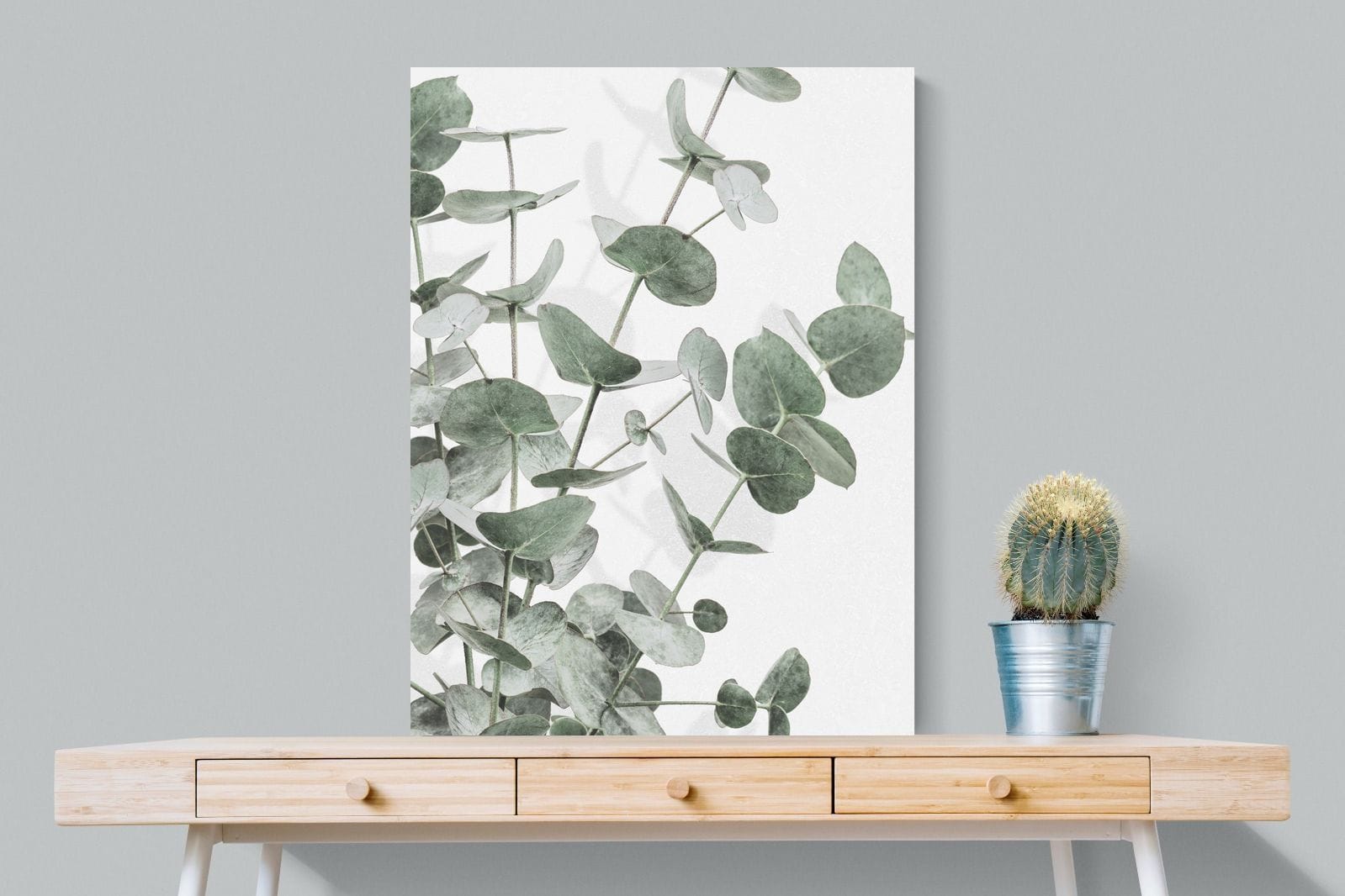 Flourishing Eucalyptus-Wall_Art-75 x 100cm-Mounted Canvas-No Frame-Pixalot