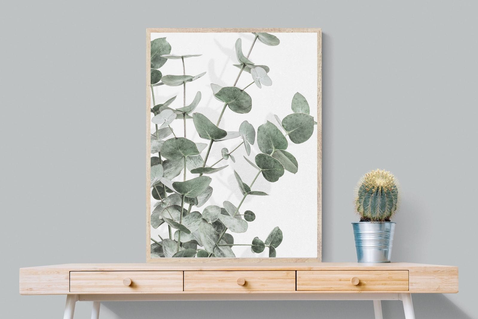 Flourishing Eucalyptus-Wall_Art-75 x 100cm-Mounted Canvas-Wood-Pixalot