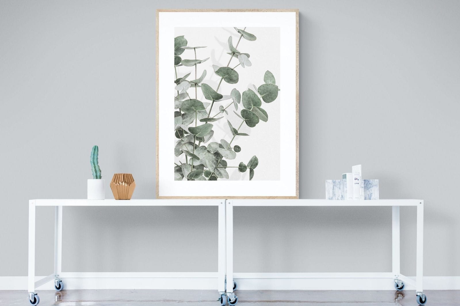 Flourishing Eucalyptus-Wall_Art-90 x 120cm-Framed Print-Wood-Pixalot