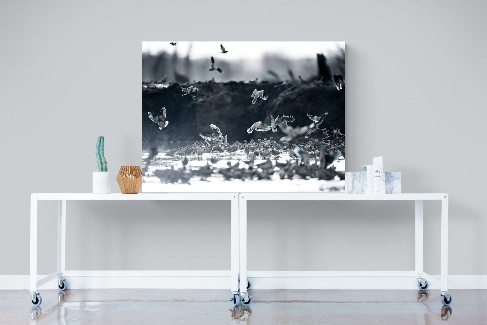 Fluttering Angels-Wall_Art-120 x 90cm-Mounted Canvas-No Frame-Pixalot
