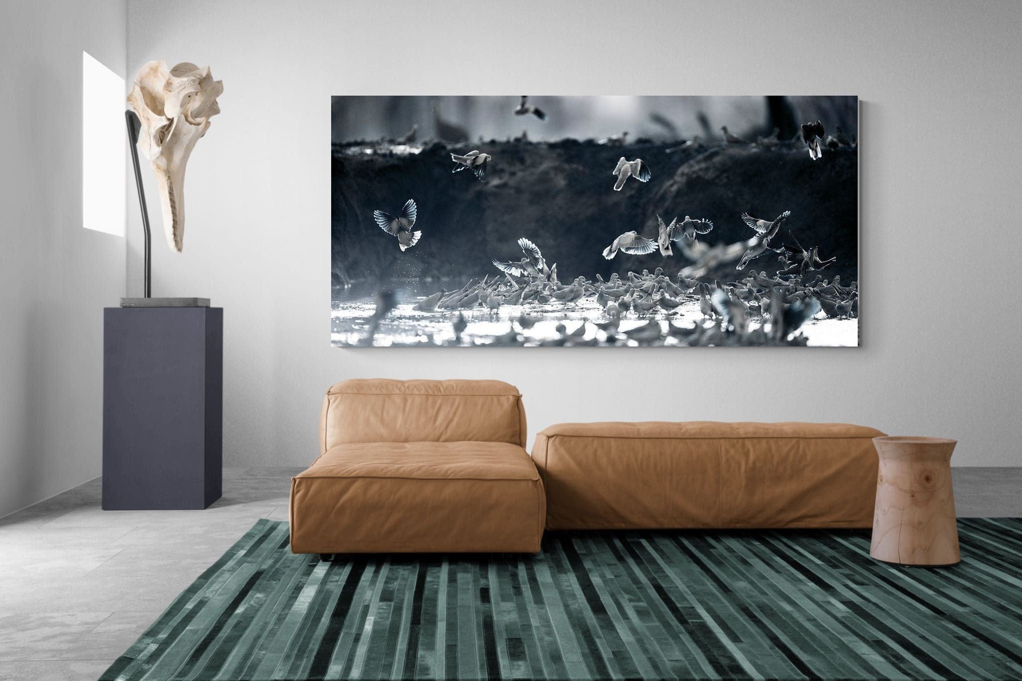 Fluttering Angels-Wall_Art-275 x 130cm-Mounted Canvas-No Frame-Pixalot