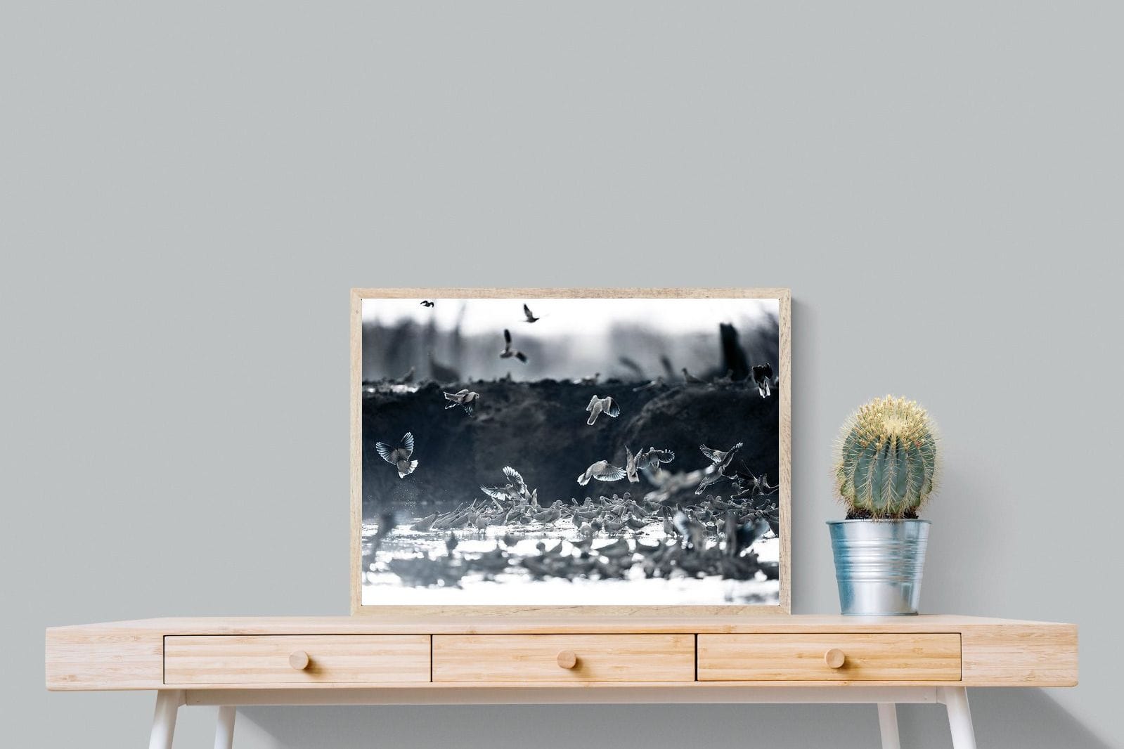 Fluttering Angels-Wall_Art-80 x 60cm-Mounted Canvas-Wood-Pixalot