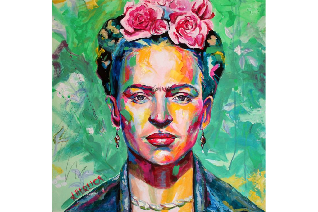 Frida Homage-Wall_Art-Pixalot
