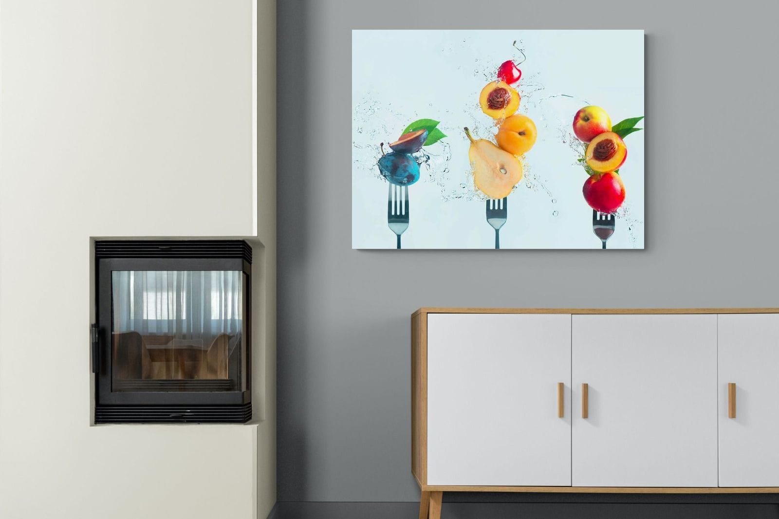 Fruit Salad-Wall_Art-100 x 75cm-Mounted Canvas-No Frame-Pixalot