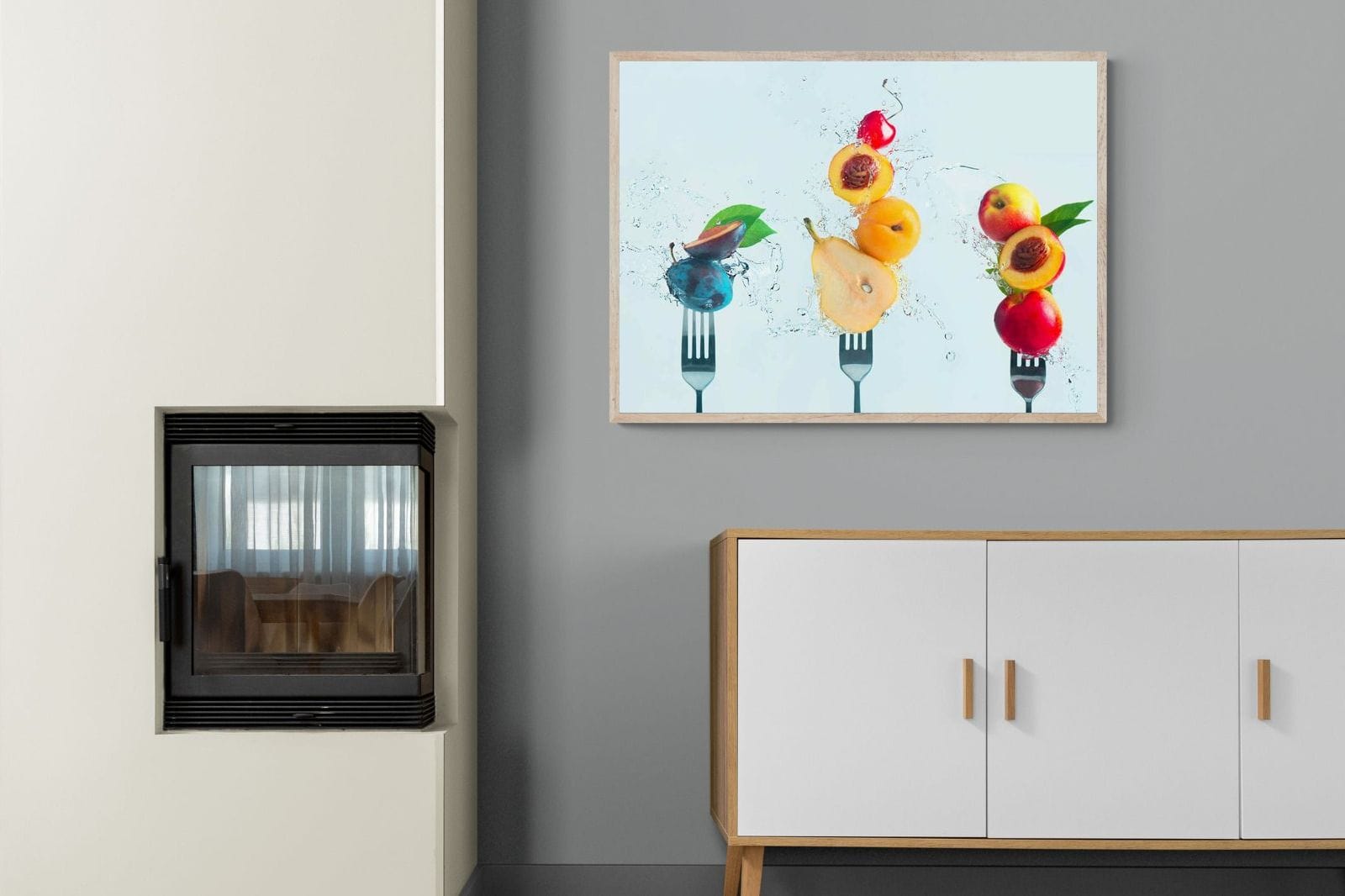 Fruit Salad-Wall_Art-100 x 75cm-Mounted Canvas-Wood-Pixalot