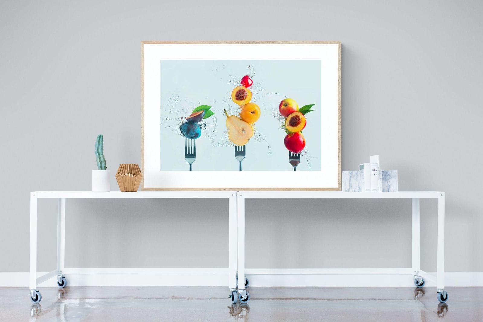 Fruit Salad-Wall_Art-120 x 90cm-Framed Print-Wood-Pixalot