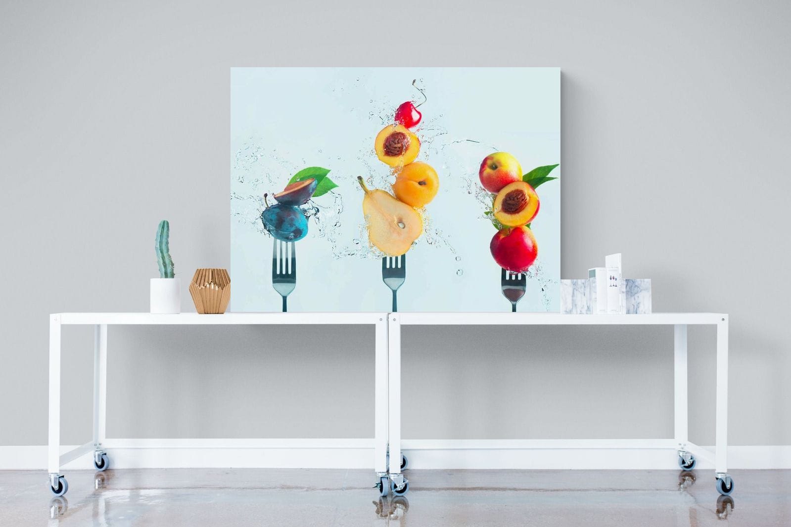 Fruit Salad-Wall_Art-120 x 90cm-Mounted Canvas-No Frame-Pixalot