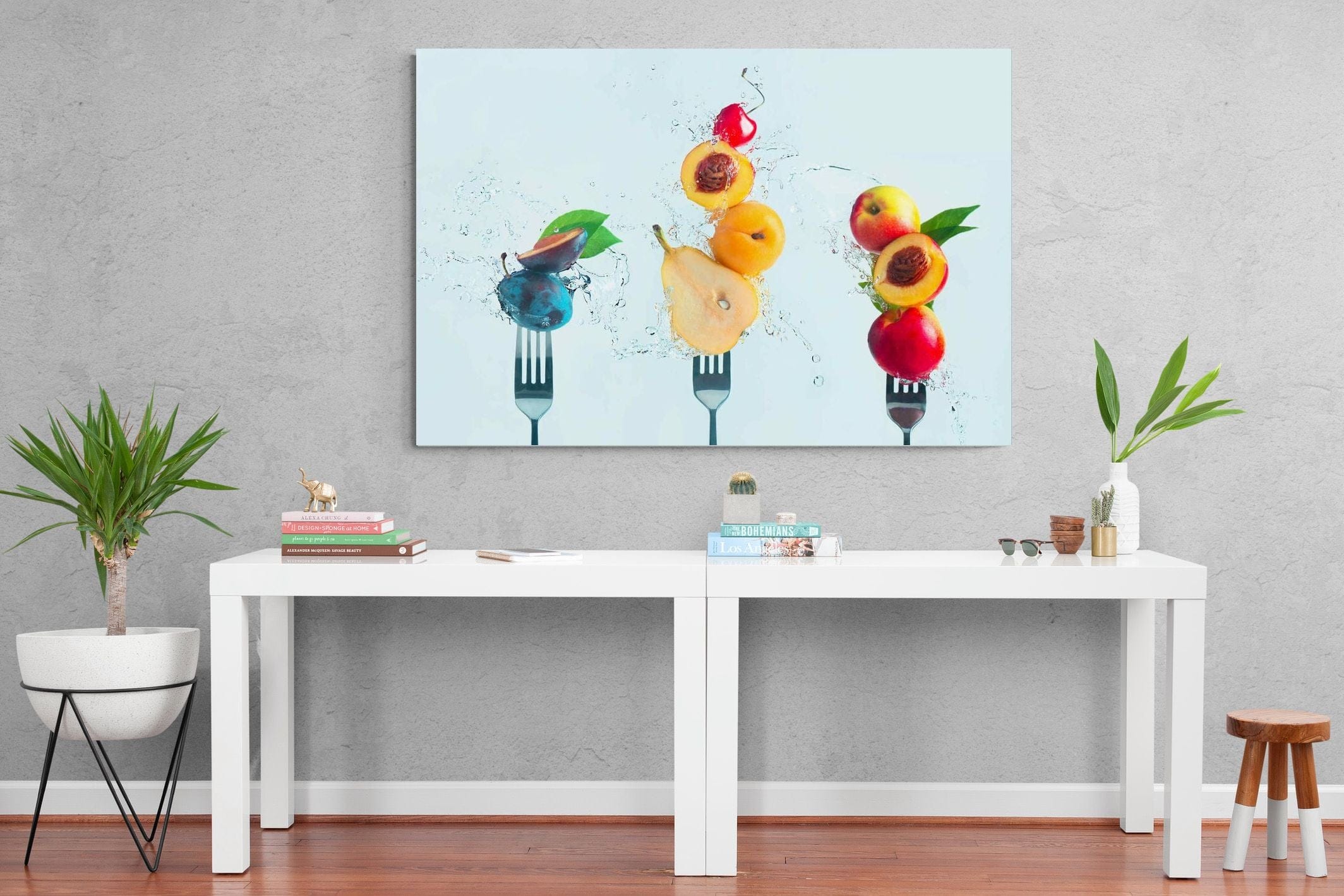 Fruit Salad-Wall_Art-150 x 100cm-Mounted Canvas-No Frame-Pixalot