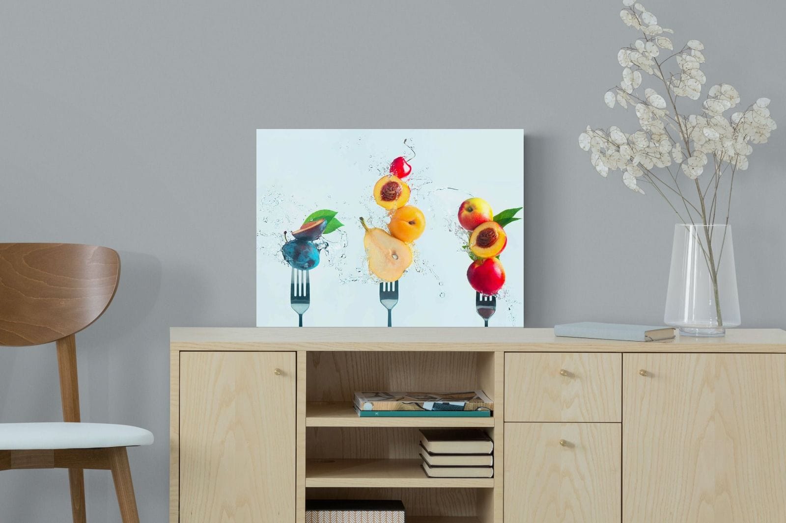 Fruit Salad-Wall_Art-60 x 45cm-Mounted Canvas-No Frame-Pixalot