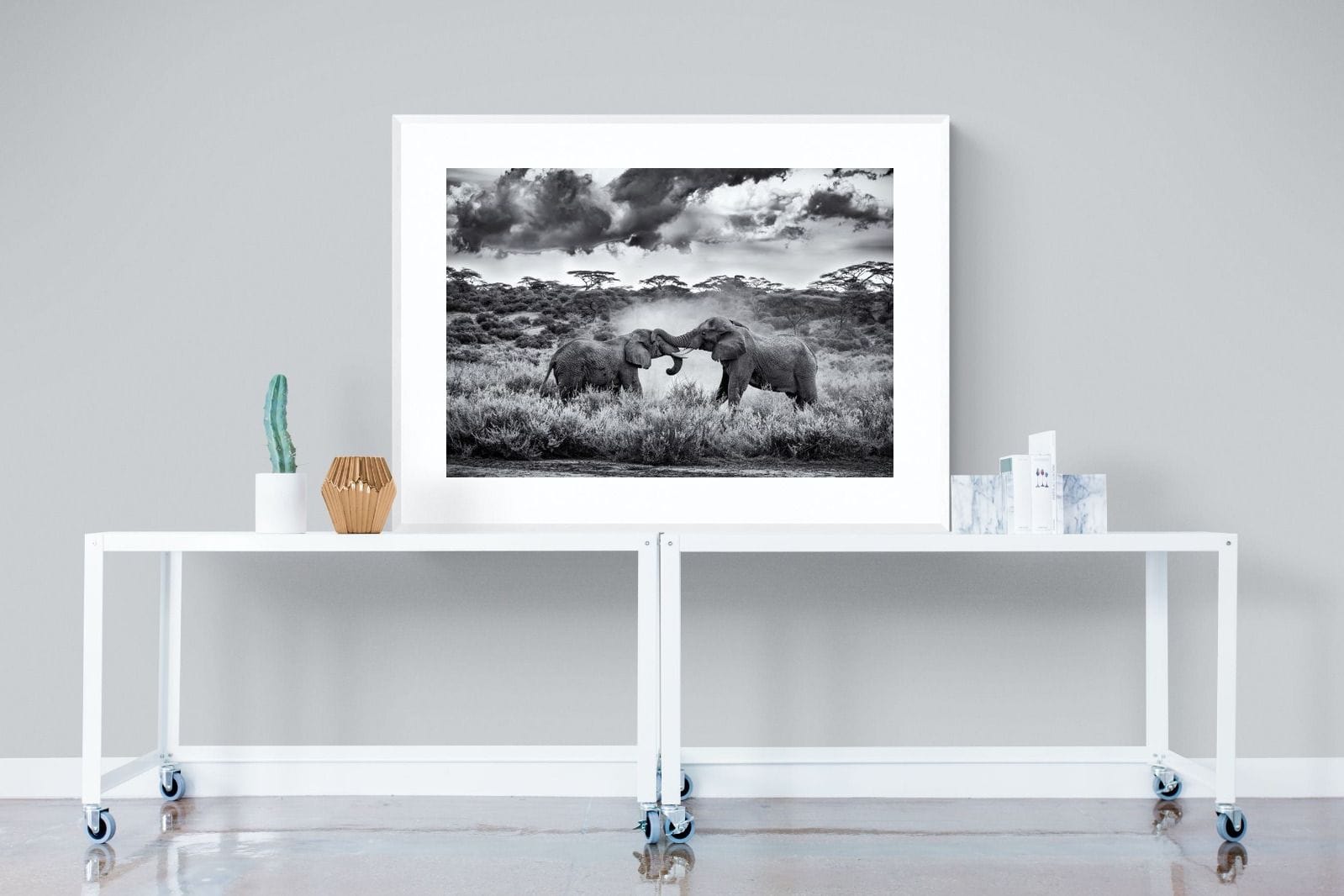 Giants-Wall_Art-120 x 90cm-Framed Print-White-Pixalot