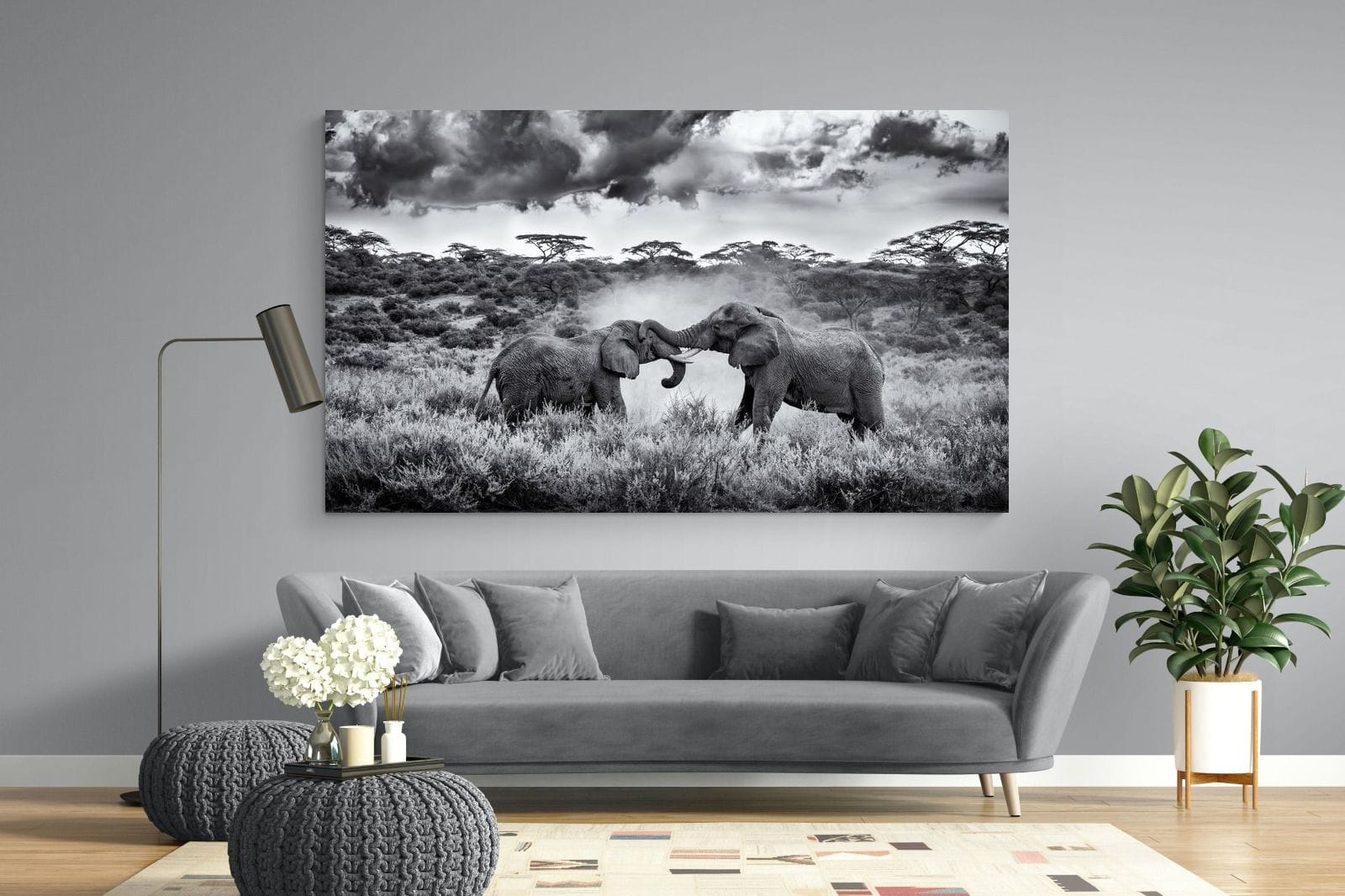 Giants-Wall_Art-220 x 130cm-Mounted Canvas-No Frame-Pixalot
