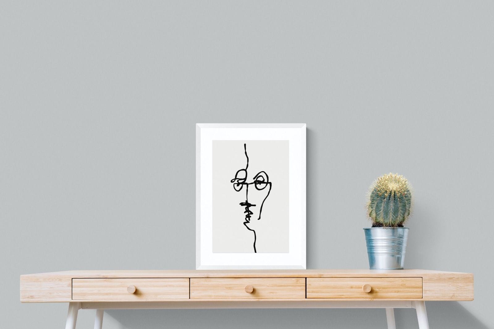Her-Wall_Art-45 x 60cm-Framed Print-White-Pixalot