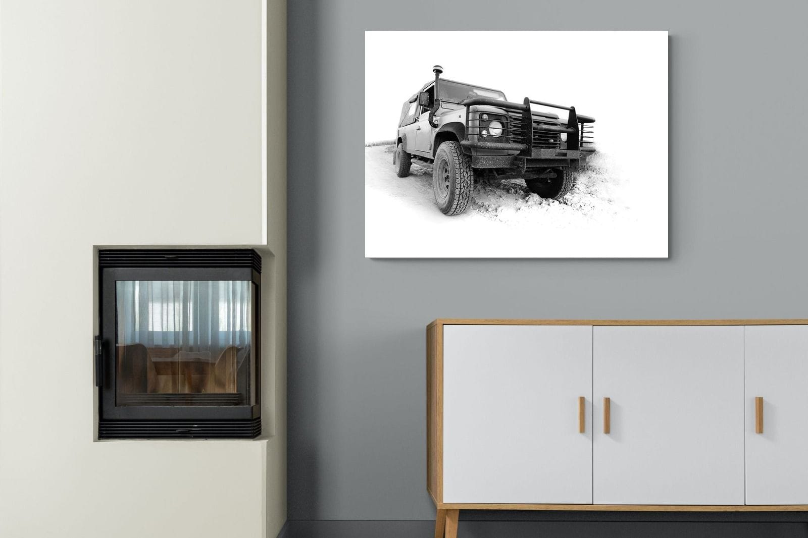 High Key Landy-Wall_Art-100 x 75cm-Mounted Canvas-No Frame-Pixalot