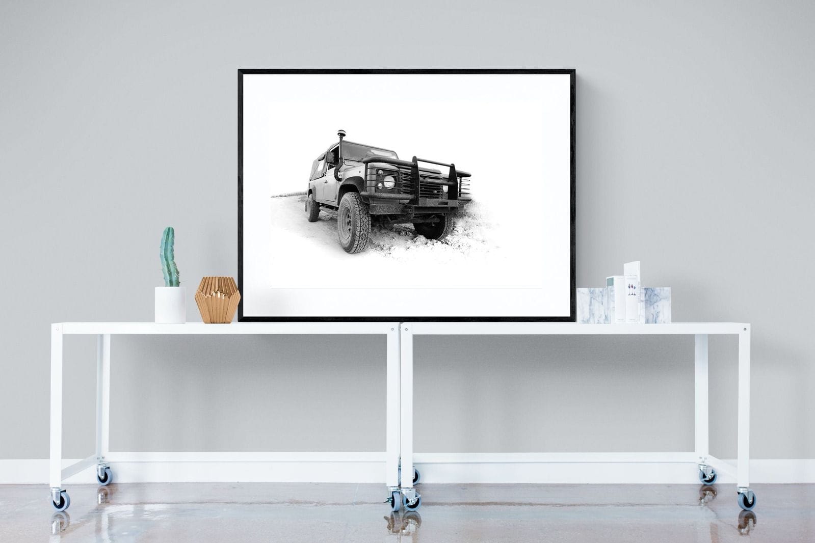 High Key Landy-Wall_Art-120 x 90cm-Framed Print-Black-Pixalot