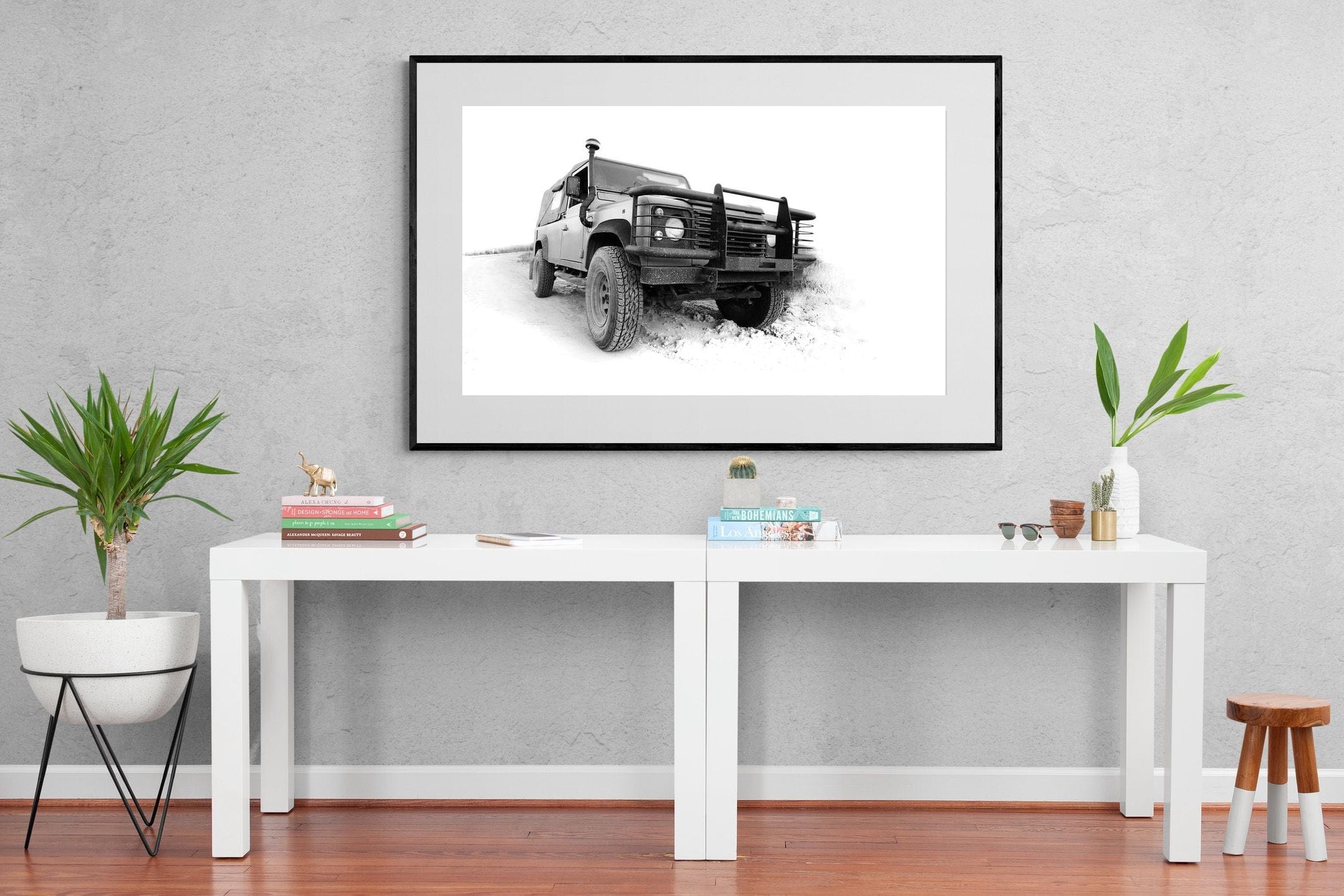 High Key Landy-Wall_Art-150 x 100cm-Framed Print-Black-Pixalot