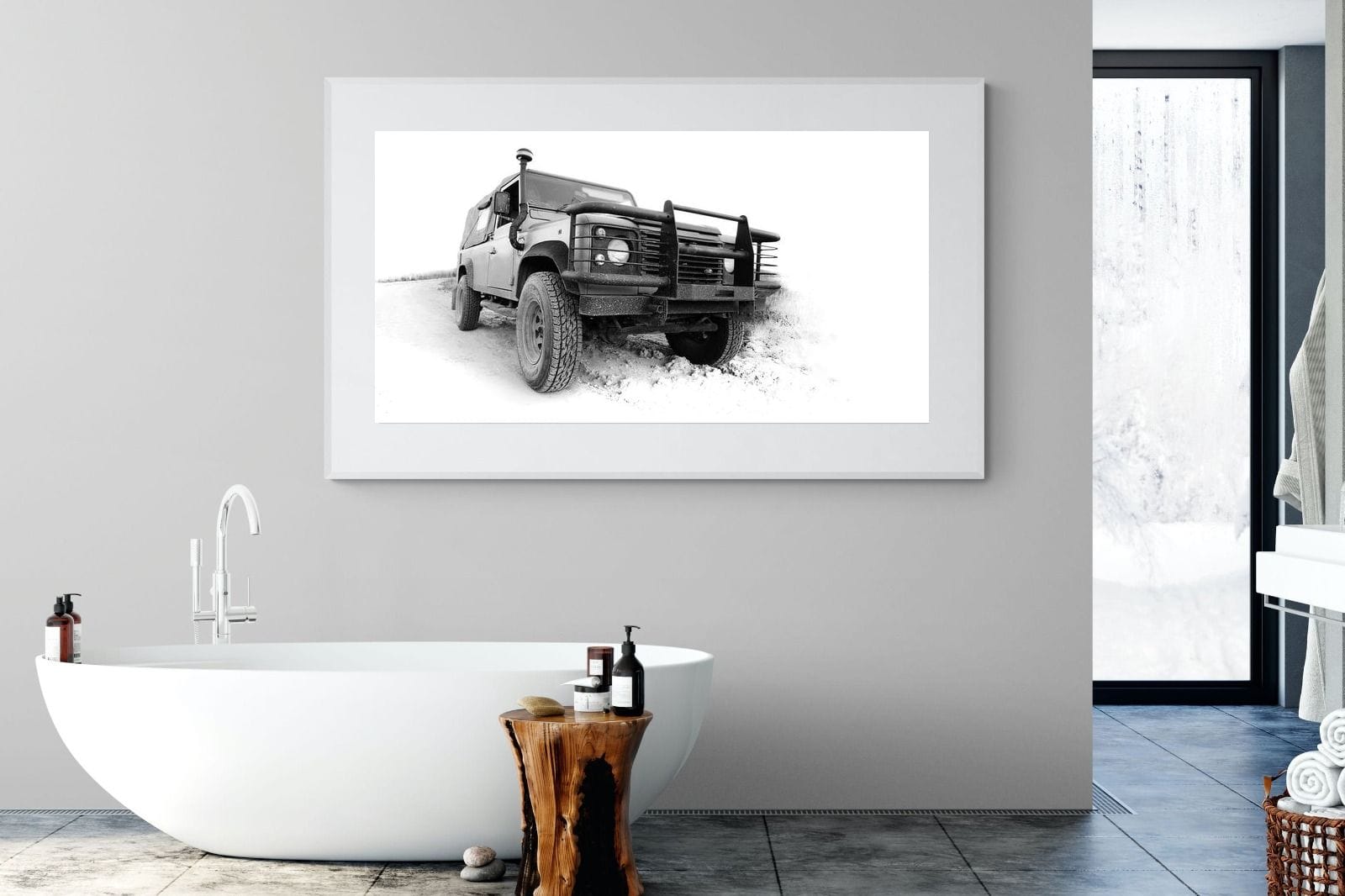 High Key Landy-Wall_Art-180 x 110cm-Framed Print-White-Pixalot