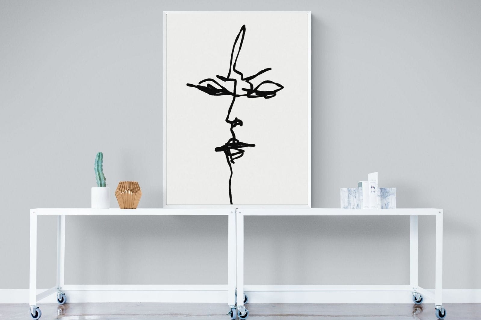 Him-Wall_Art-90 x 120cm-Mounted Canvas-White-Pixalot