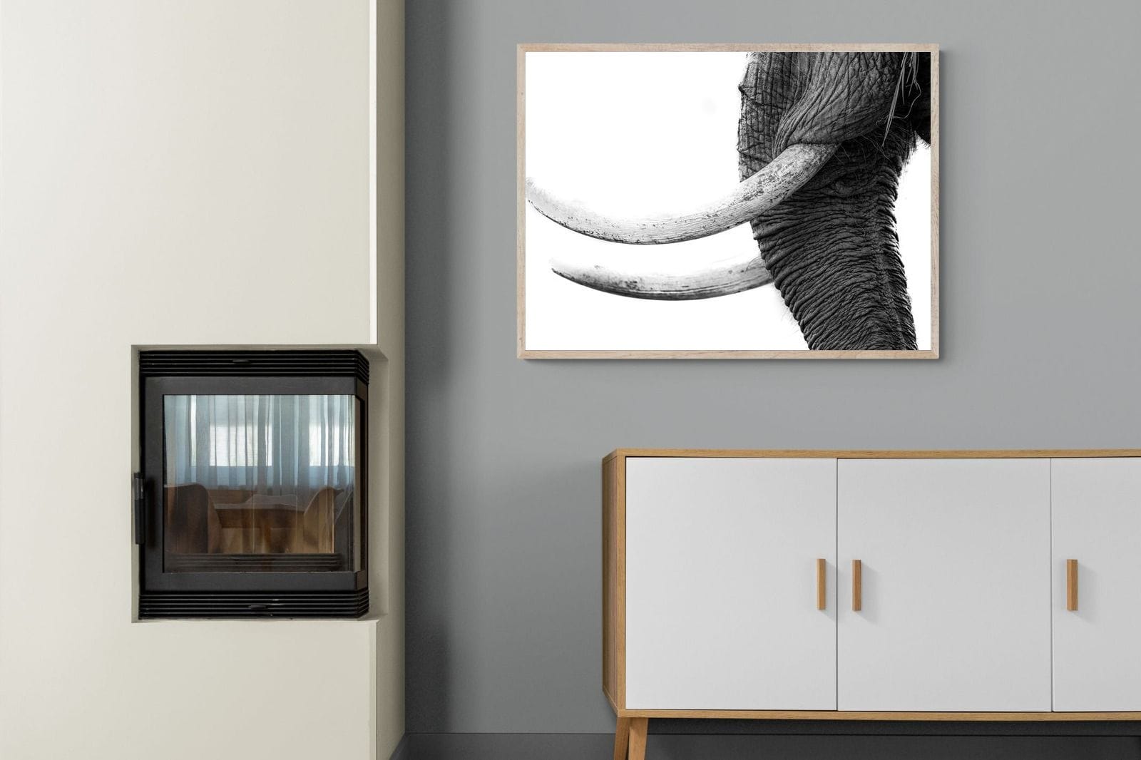Ivory-Wall_Art-100 x 75cm-Mounted Canvas-Wood-Pixalot