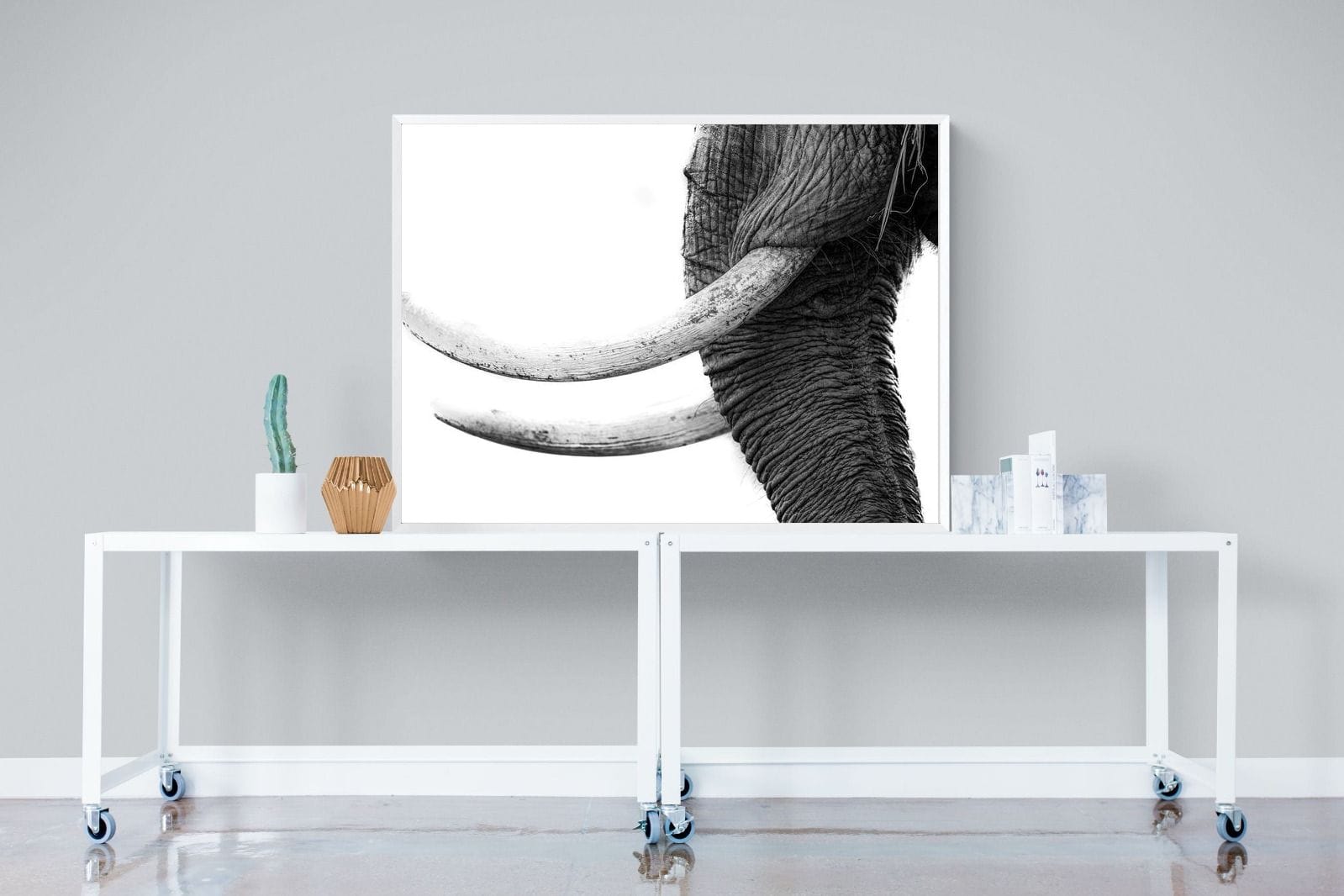 Ivory-Wall_Art-120 x 90cm-Mounted Canvas-White-Pixalot