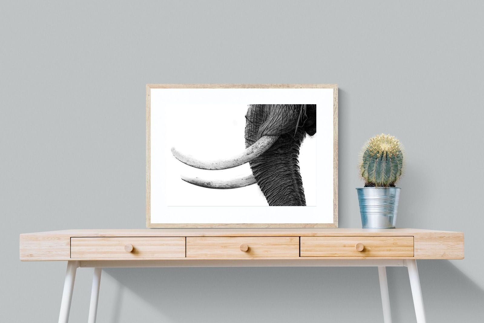 Ivory-Wall_Art-80 x 60cm-Framed Print-Wood-Pixalot