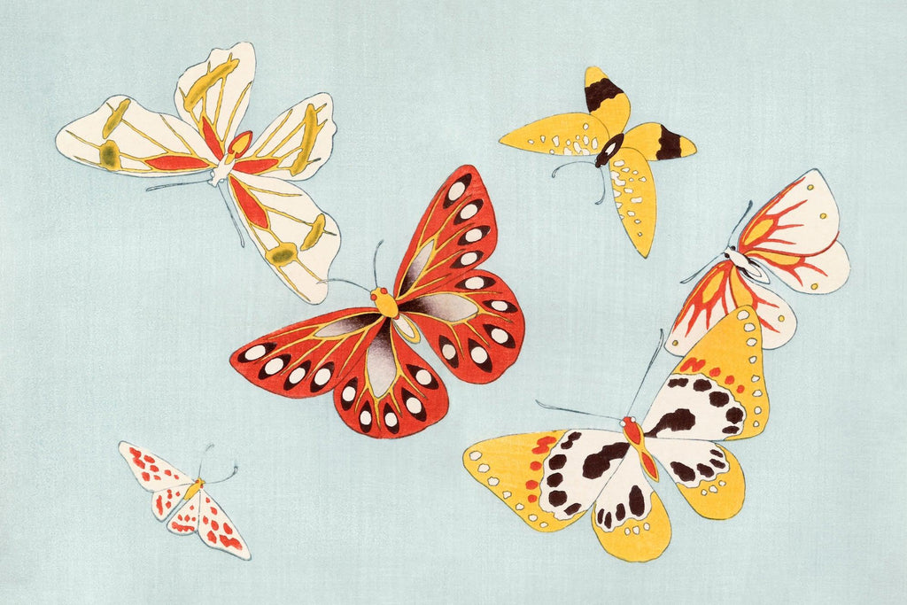 Japanese Butterfly-Wall_Art-Pixalot