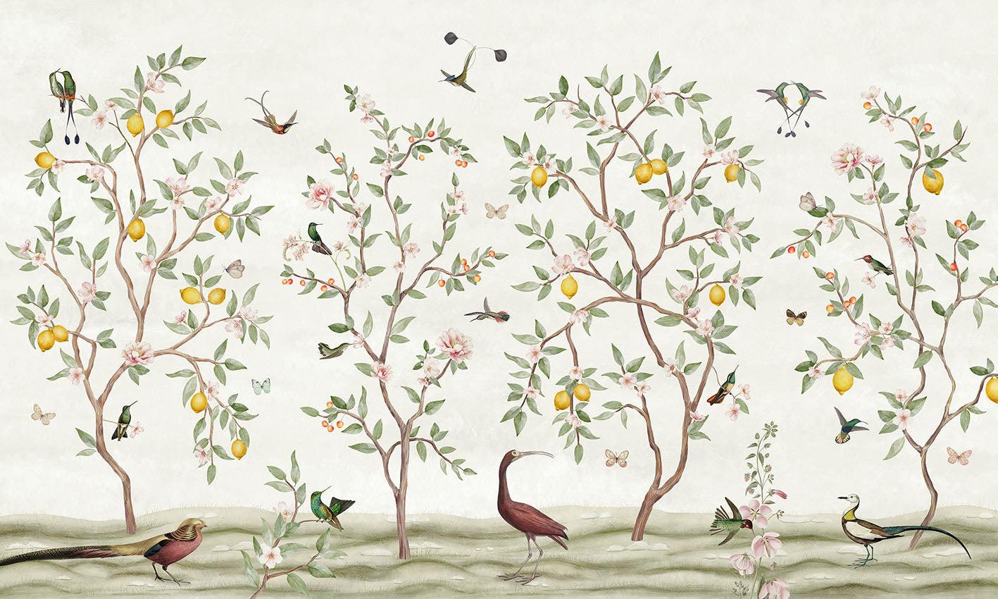 Lemon Tree (White)-Wall_Art-Pixalot