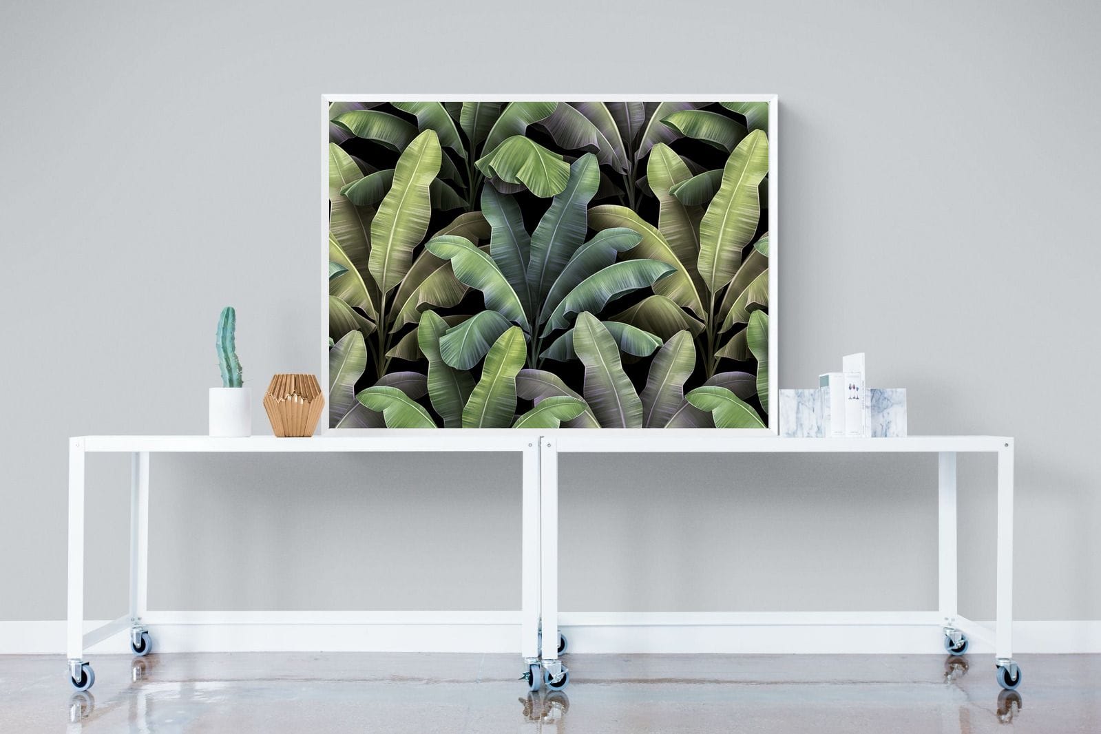 Lost in the Jungle-Wall_Art-120 x 90cm-Mounted Canvas-White-Pixalot