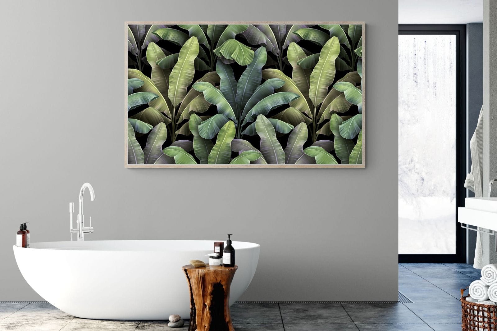 Lost in the Jungle-Wall_Art-180 x 110cm-Mounted Canvas-Wood-Pixalot