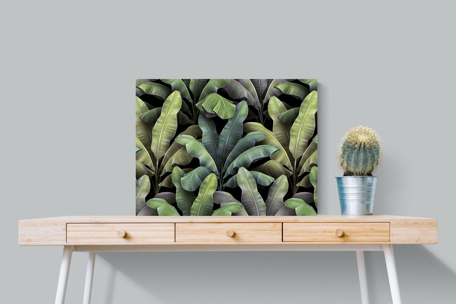 Lost in the Jungle-Wall_Art-80 x 60cm-Mounted Canvas-No Frame-Pixalot