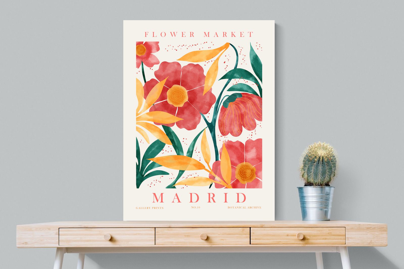Pixalot Madrid Flower Market