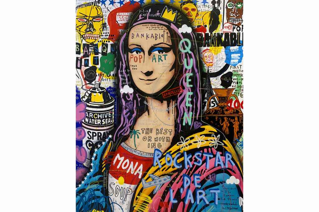Mona Basquiat-Wall_Art-Pixalot