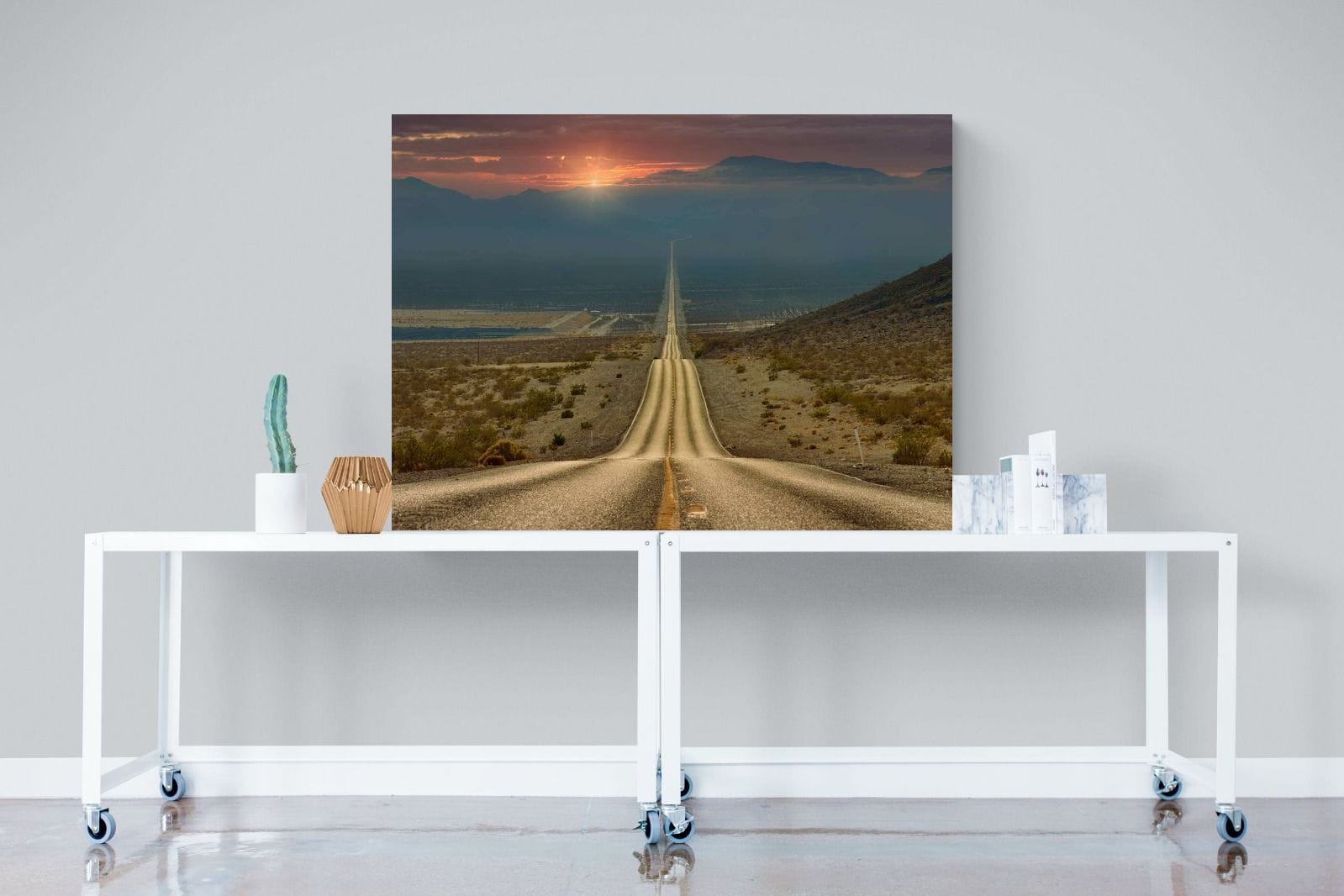 My Way-Wall_Art-120 x 90cm-Mounted Canvas-No Frame-Pixalot