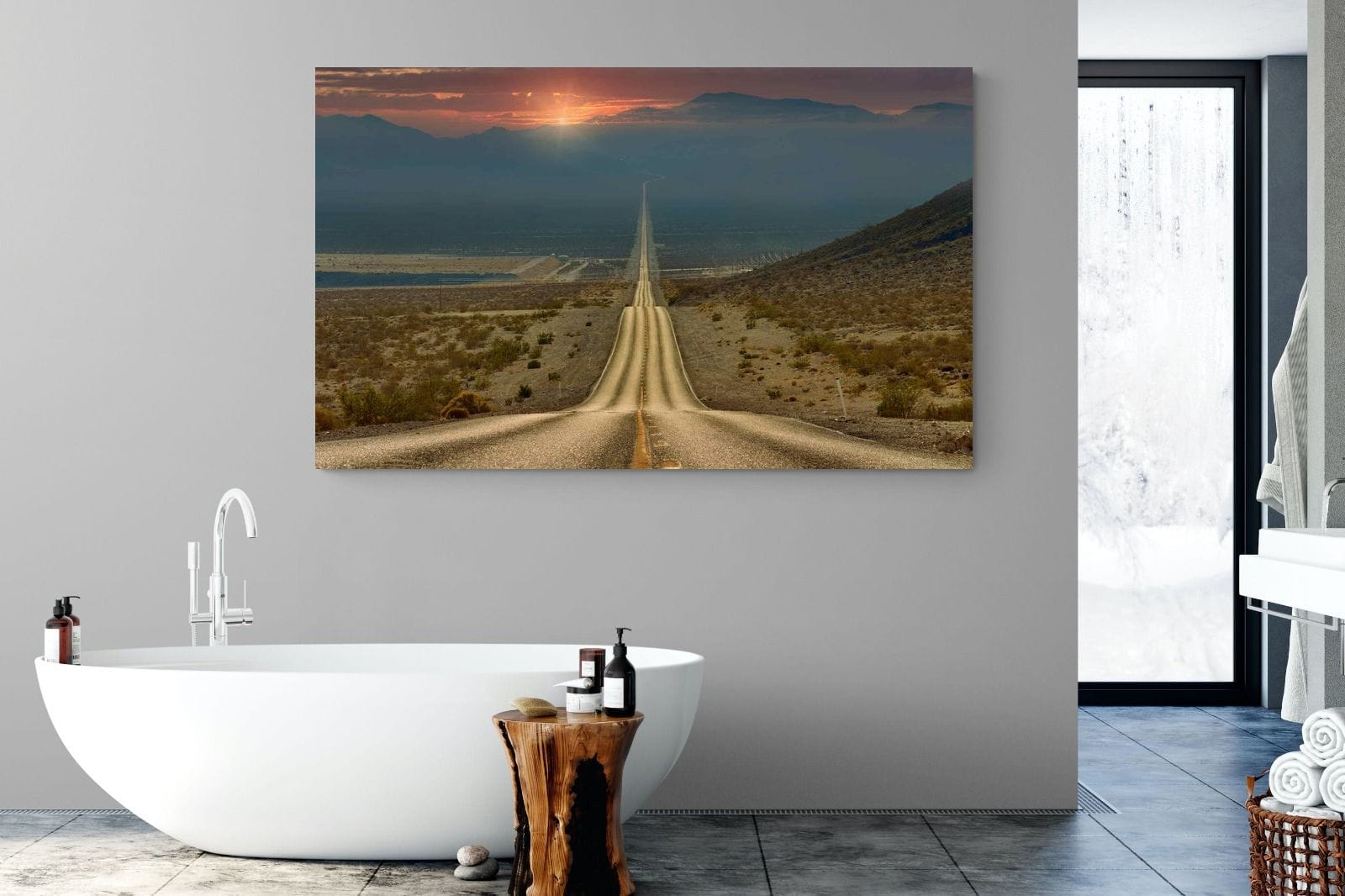 My Way-Wall_Art-180 x 110cm-Mounted Canvas-No Frame-Pixalot